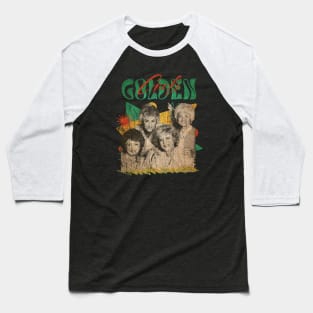 VINTAGE POP RETRO -Golden Girls - STYLE 70S Baseball T-Shirt